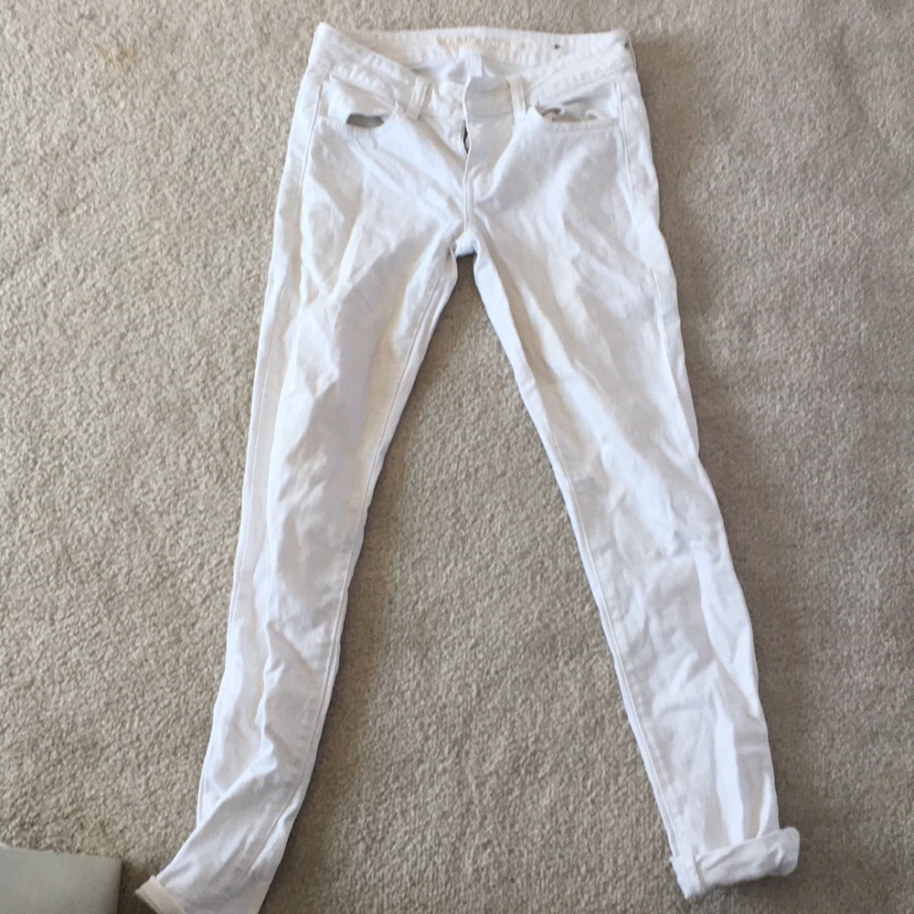 White Jean Jeggings